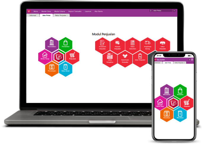 Laptop dan Mobile Mockup