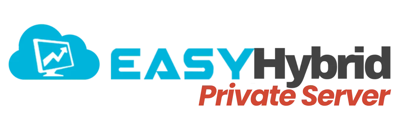 Logo Easy Hybrid Private Server Red (webp)